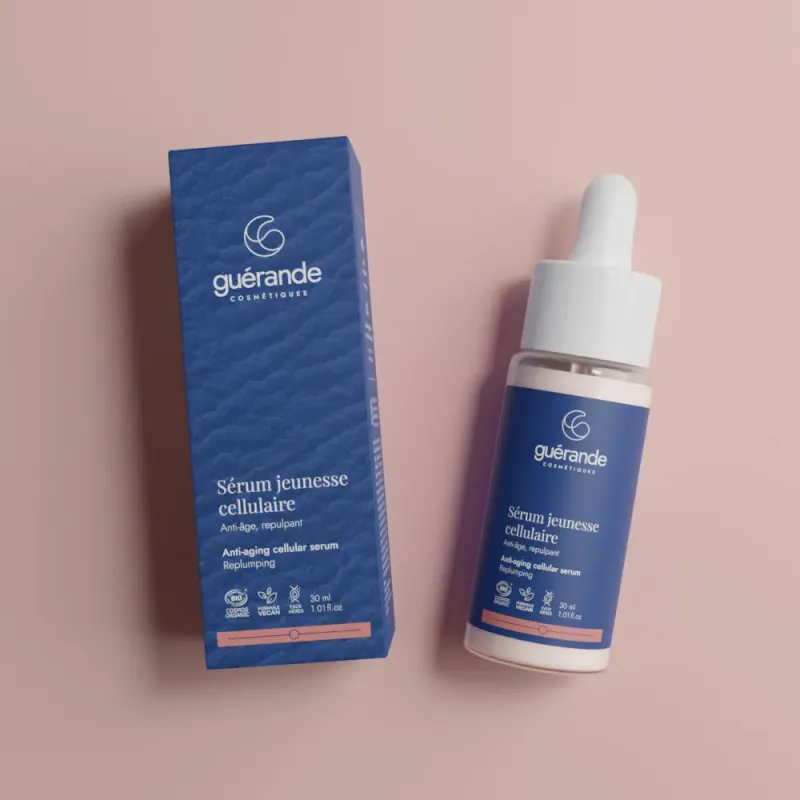 Organic anti-aging serum - Guérande Cosmétiques